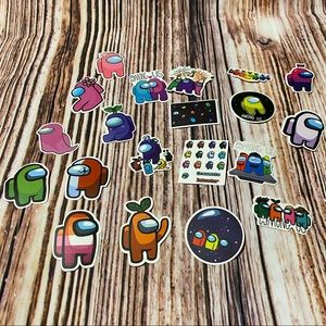 Among Us stickers (variety)